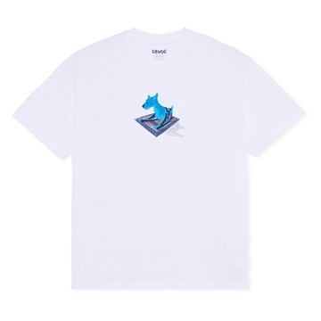 Polar Skate Co. T-shirt Dog White